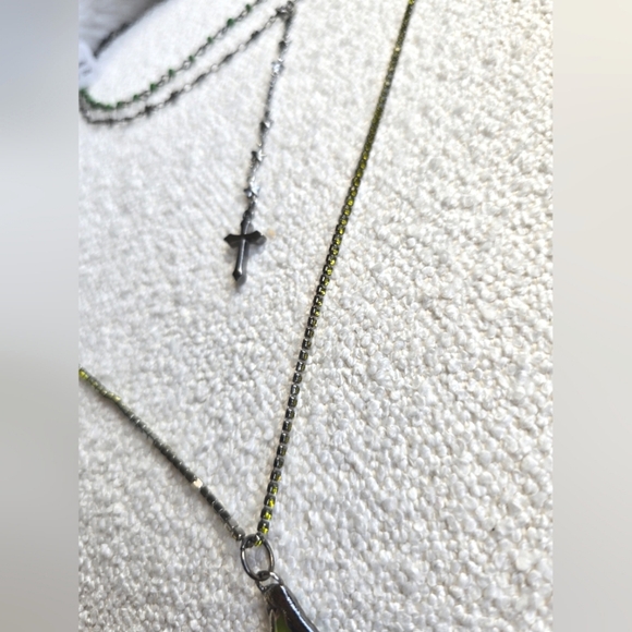 NWT!! Free People, Starlight Starlight LongLayered Necklace, NEW! - Picture 4 of 7